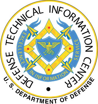 <span class="mw-page-title-main">Defense Technical Information Center</span> US Department of Defense repository for research and engineering information