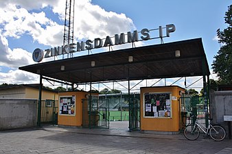 Zinkensdamms IP, entré