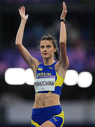 <span class="mw-page-title-main">Yaroslava Mahuchikh</span> Ukrainian high jumper (born 2001)