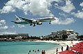 Image 12American 757 on final approach to Saint Maarten Airport (from Tourism in Latin America and the Caribbean)