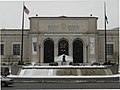 Ingresso del Detroit Institute of Arts a Detroit, Michigan, di Paul Philippe Cret, 1923-1927