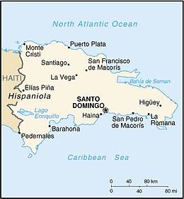 Repubblica Dominicana - Mappa