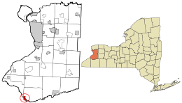 Location in Erie County, New York.