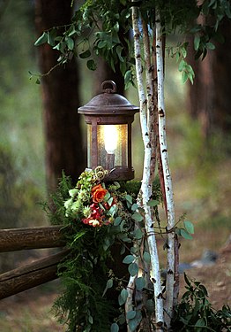 Fence Post Lamp