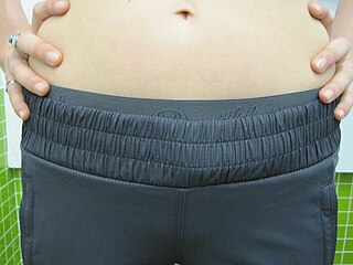 <span class="mw-page-title-main">Waistband</span> Clothing component that encircles the waist, especially of a skirt or trousers