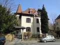 Villa Gottessegen: Villa mit rückwärtigem Taubenschlag und Einfriedung einschließlich Eingangspforte