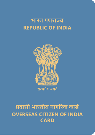 <span class="mw-page-title-main">Overseas Citizenship of India</span> Category of Indian nationality law