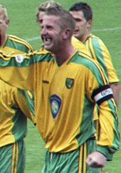 Footballer Iwan Roberts