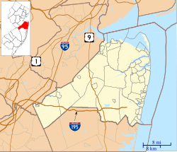 Matawan is located in Monmouth County, New Jersey