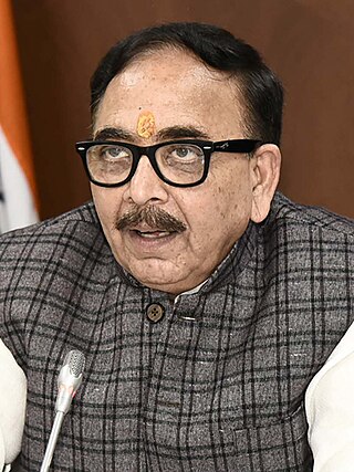 <span class="mw-page-title-main">Mahendra Nath Pandey</span> Indian politician