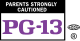 PG-13 rating symbol