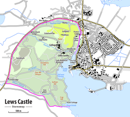 Lews Castle in Stornoway