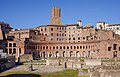 Trajan's Market ruins, located in Rome, Italy. Thought to be the world's oldest shopping centre.