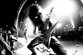 Morbid Angel live in Toronto in 2006.