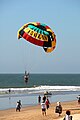 Parasailing near the Hotel Playa Mazatlan