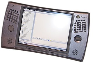 <span class="mw-page-title-main">Pepper Pad</span> Linux-based mobile computer