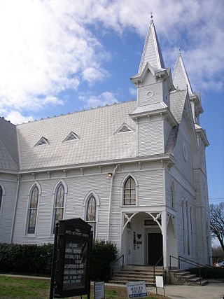 <span class="mw-page-title-main">First United Methodist Church (San Marcos, Texas)</span> Historic church in Texas, United States