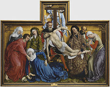 Descendimiento, de Rogier van der Weyden (ca. 1435)