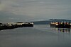 Looking South from Roeder Ave toward entrance of the Whatcom Waterway