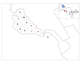 Distretto di Shovot – Mappa