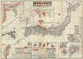 Image 35A map of the Empire of Japan including Taiwan ("barbarian land" in red) in 1895 (from History of Taiwan)