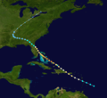 Track of 1926 hurricane