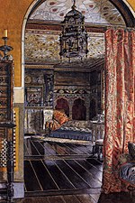 The Drawing Room, Townshend House (1885), aquarelle, Londres, Royal Academy.