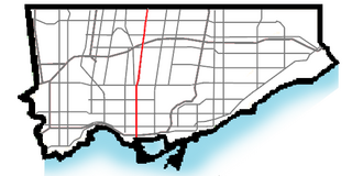 <span class="mw-page-title-main">Bathurst Street (Toronto)</span> Street in Toronto and York Region in Ontario, Canada