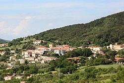 Skyline of Castellina Marittima