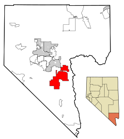 Boulder City i Clark County och Nevada
