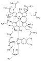 La synthèse totale de la vitamine B12, réalisée de 1961 à 1972 par Robert Burns Woodward, Albert Eschenmoser et une centaine de chercheurs, a nécessité 70 étapes.