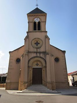 Kerk van Saint-Étienne / Sankt Stephan in Hauconcourt / Halkenhofen