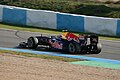 Webber testing at Jerez, February