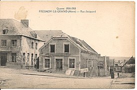 Rue Jacquard, en 1919.