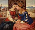 Friedrich Overbeck Italia und Germania (Sammlung Georg Schäfer in Schweinfurt)