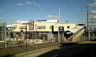 <span class="mw-page-title-main">Granville railway station</span> Railway station in Sydney, New South Wales, Australia