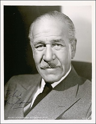 <span class="mw-page-title-main">Henry Stephenson</span> British stage and film actor