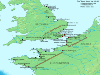 <span class="mw-page-title-main">Count of the Saxon Shore</span> Commander of the Roman forces along the Saxon Shore