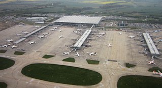 <span class="mw-page-title-main">London Stansted Airport</span> Tertiary international airport serving London, England, United Kingdom