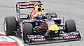 Webber at the Malaysian GP