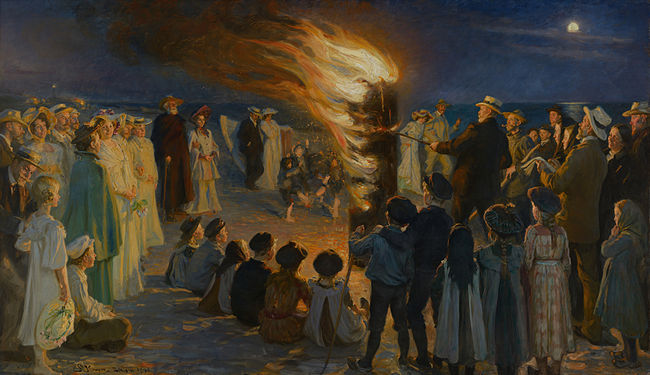 Midsummer Eve Bonfire on Skagen Beach (nominated)