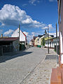 English: Gołębia Street Polski: ul. Gołębia