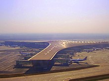 Beijing Capital International Airport Terminal 3 building view