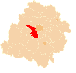 Location within the voivodeship