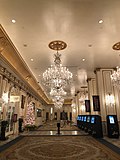 Thumbnail for File:Paris Las Vegas lobby - Dec 2019 - Stierch 01.jpg