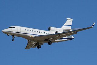 <span class="mw-page-title-main">Dassault Falcon 7X</span> Executive aircraft by Dassault