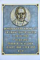 English: Plaque for parson Franz Xaver Kaleja Deutsch: Gedenkplakette für Pfarrer Franz Xaver Kaleja