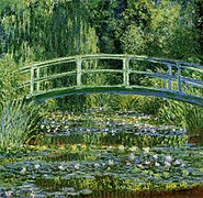 Water Lilies and Japanese Bridge, 1897–1899, Princeton University Art Museum