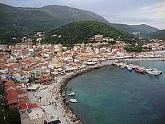 Vue de Parga (Épire grecque)