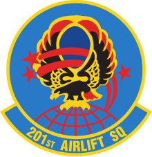 201 Airlift Squadron emblem.svg